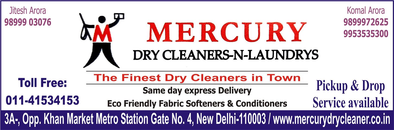 MERCURY DRY CLEANERS-N-LAUNDRYS